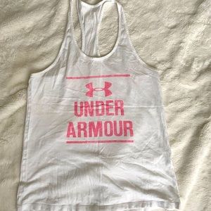 Gently worn Under Armour tank top